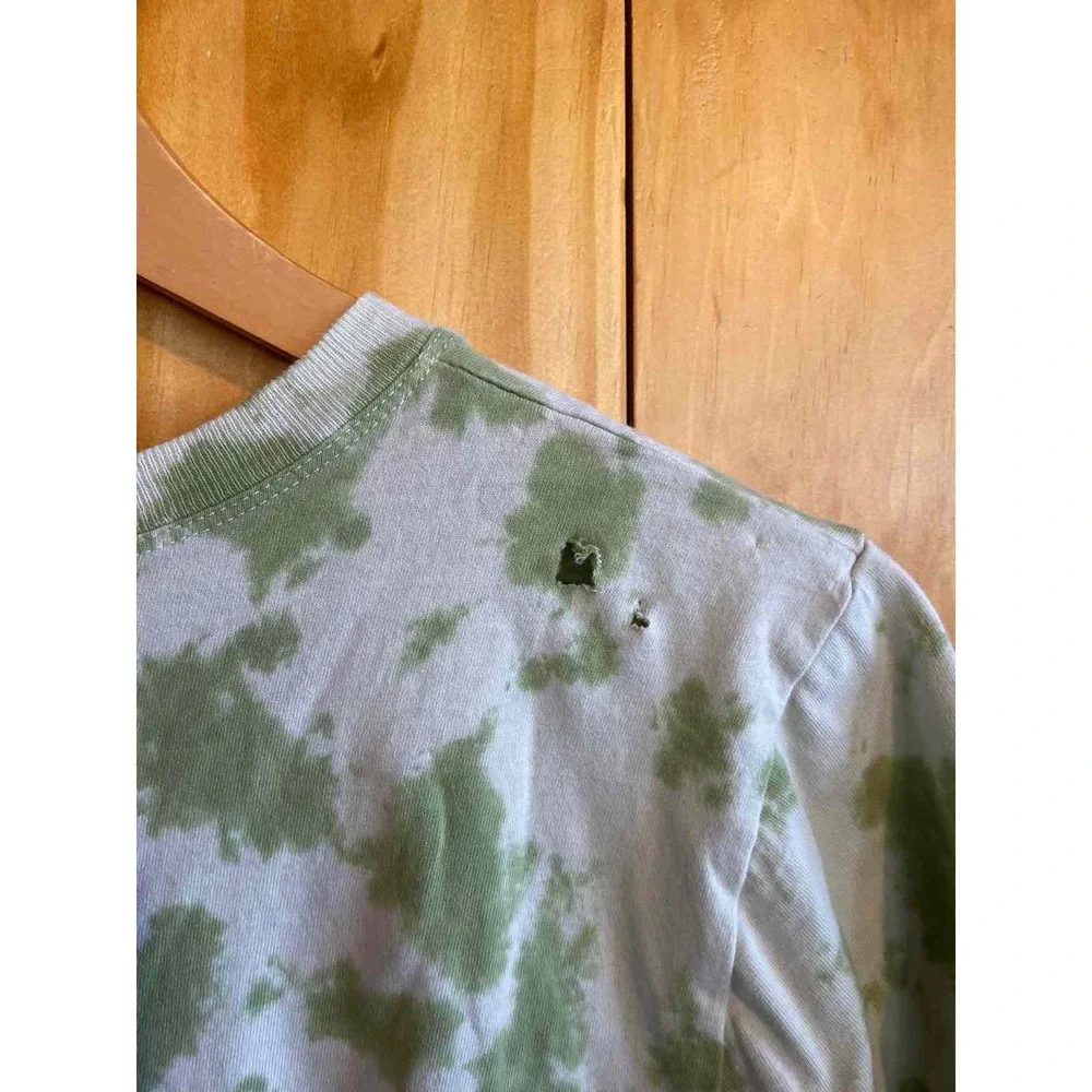 Size XL The North Face Green Women's Short Sleeve Shirt - Picture 5 of 5
